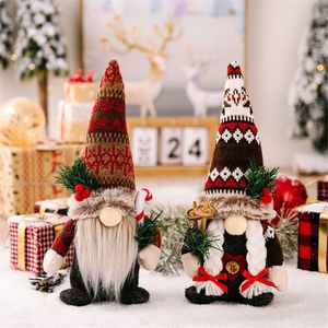 Décorations de gnomes de noël suédois Tomte Thanksgiving pâques saint valentin décor vacances maison fête ornements cadeaux