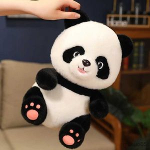 Christmas Toy Supplies 25/30 / 40 / 50cm Cartoon Giant Panda Plux Toys Rose Rose Naughty Cute Panda Doll For Kids Girls Birthday Gift R231012