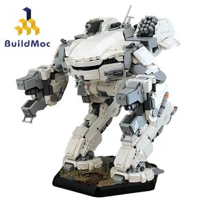 Fournitures de jouets de noël BuildMoc BattleTech Mecha King Crab Robot blocs de construction ensemble catapulte guerrier brique jeu jouet enfants anniversaire cadeaux de noël 231130