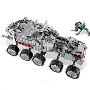 Fournitures de jouets de noël, vente de blocs de construction de scène de film, accessoires modèle MOC Turbo Tank, jouets assemblés pour enfants, cadeau d'anniversaire et de noël Moc-8098 231129