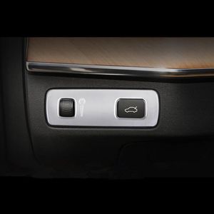 Garniture de bouton de commutation de coffre de réglage de luminosité d'instrument d'abs de chrome pour Volvo XC90 S90 V90CC 2016-18288C