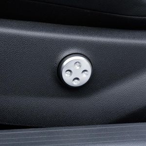 Embellecedor de Panel de cubierta de interruptor de ajuste de asiento de coche cromado para Mercedes Benz A B C E clase GLC GLA GLE CLA CLS W205 W213 Coupe W207232Q