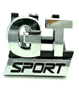Cromo GT SPORT parrilla delantera insignia emblema apto para vw Golf MK5 GT 0609 carstyling pegatinas de coche 1859970