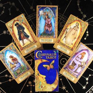 Chrysalis Tarot – nouvelles cartes d'archétypes mythiques scellées, 78 couleurs, jeu de jeu de Divination, Toney ouvre votre psyché illumine