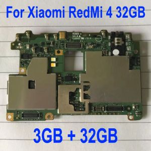 Circuits Global Firmware Original Constard Main pour Xiaomi Redmi 4 Pro Prime Carte de carte mère Carte de carte principale Chipsets Flex Cable 3 Go 32 Go