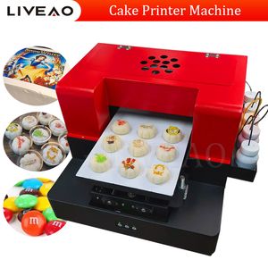 Impresora plana Ciss Foods para máquina de impresión de papel de caramelo, pastel, azúcar y café