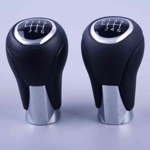 Citall New 6 Speed Car Leather Manual Transmission Gear Shift Knob Black Fit pour 3 CX-5 2013 2014 2015