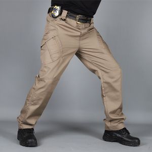 City Military Tactical Cargo Pants Men Combat SWAT Army Military Pants Muchos bolsillos Stretch Hombre flexible Pantalones casuales XXXL LJ201007
