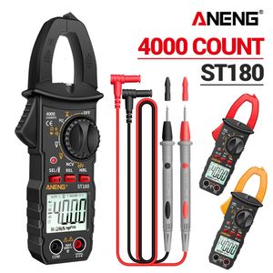 Clamp Meters ANENG ST180 4000 Counts Digital Clamp Meter AC Current Multimeter Ammeter Voltage Tester Car Amp Hz Capacitance NCV Ohm Tool 230728