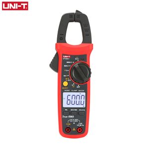 Clamp Meters UNI T UNI-T UT202A UT204 Digital AC DC Voltage Clamp Meter Multimeter True RMS 400-600A Auto Range Voltmeter Resistance Test 230728