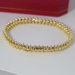 clash série bracelet souple 18 K bracelet ne se fanent jamais réplique officielle bijoux top qualité marque de luxe bracelets style classique plus haute qualité compteur cadeau exquis 1