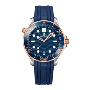 montre d'affaires classique montre pour homme montre de créateur verre saphir 16 couleurs option 42mm mouvement automatique bande en acier inoxydable étanche en profondeur