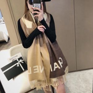 Classic Design Cashmere Warm Scarf Men's and Women's Winter Large Monogrammed Shawl 180*65cm Silk Scarf Designer