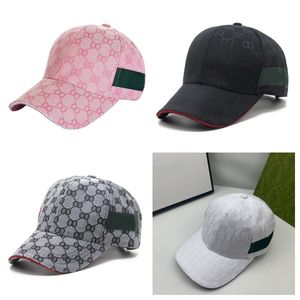 Chapeaux de créateurs classiques pour femmes casquettes de baseball femme été décontracté top qualité lettre été réglable homme cappellino plat sport golf chapeau vintage plage hg110 H4