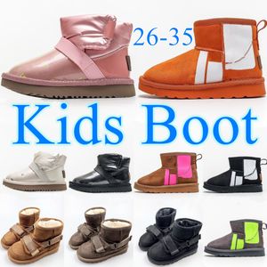 Classic Mini Boots Ultra Kids uggi Shoes Australia Hybrid Girls Winter Children Toddler Uggly Snow Boot Baby Kid Shoe Zapatillas de deporte para jóvenes wggs Chestnut Bla 58NW #