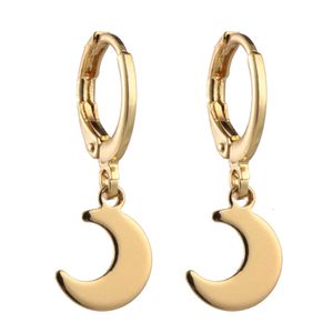 Boucles d'oreilles cône de perles étoiles, ensemble lune classique