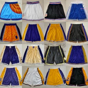 Short de basket-ball en maille rétro classique pour homme, film respirant, pantalon de plage, d'entraînement, de survêtement, court, doré, jaune, or, violet, blanc, bleu, noir