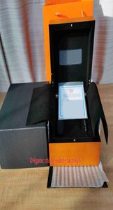Boîtes de montres Pam 1950 Classic Top Quality Watch Box Box Papers Carte Rubbers Bands à main en bois pour 005 111 441 434326367