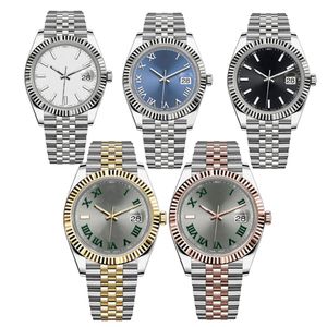 Fábrica limpia Jubilee Watch Band relojes para mujer montre automatizar Sapphire reloj montre homme fecha solo relojes mecánicos luminosos reloj de alta calidad Montres