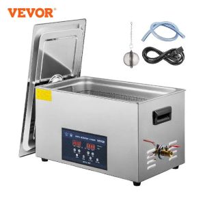 Nettoyeurs Vevor 2l 3.2l 6l 10l 22l 30l nettoyeur à ultrasons avec double fréquence numérique Portable lavage Hine appareil ménager à ultrasons
