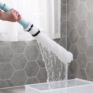 Cepillos de limpieza Squeeze Mop Wonderlife_ Store para lavar el piso Lazy Kitchen Wring Spin Home Help Self Wet Hand Free Window Cleaner Round 230617