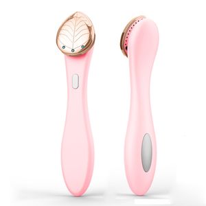 Outils de nettoyage Accessoires Micro-courant Vibrant Eye Face Massager Dispositif de levage du visage Anti-âge Rajeunissement de la peau Galvanic Spa Wrinkle Remove Machine 230717