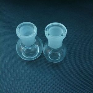 Hookahs Cúpula de vidrio transparente 14.5 mm 18.8 mm wapter pipe bong jiont precio Fabricante