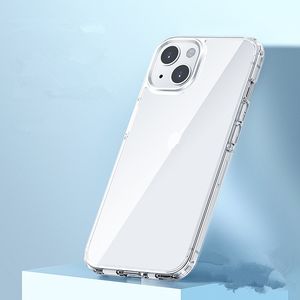 Coques de téléphone transparentes mates pour iPhone 14 Pro Max Samsung Galaxy S23 Ultra A24 A54 A34 5G Google Pixel 7A 7 Crystal Hybrid Covers