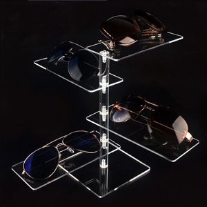 Porte-lunettes de soleil acrylique en plastique transparent porte-monnaie support de rangement étagère de téléphone portable support salle de bain organisateur en gros