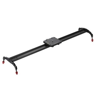 Livraison gratuite liquidation vente 100 cm piste professionnelle Dolly vidéo curseur stabilisateur de rail coulissant pour appareil photo reflex numérique Canon Nikon Sony