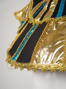 Accesorios de reina egipcia de cleopatra conjunto de cuentas de plástico de plástico.