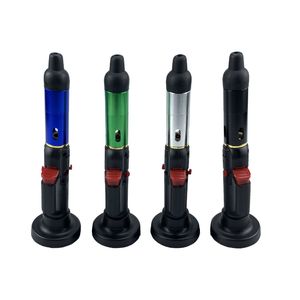 Haga clic en N Vape Antorcha de butano Vaporizador Encendedor Sneak A Metal Fumar Pipas de hierba seca A prueba de viento Llama Quemador de incienso Vapes Pen