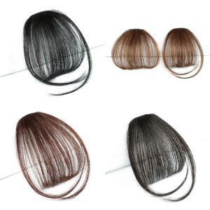 Clip in Bang Natural Hair Extension hair bangs fringe Popular Fashion Full Hand Woven Real hairPieces LL