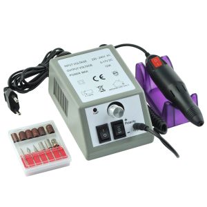 Clip New Hot Professional Electric Acrylic Nail Drill Force Hine Kit Bits Manucure EU US PLIG SMR88