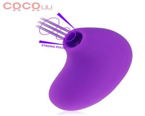 Vibromasseur à succion clitoridienne Mini 10 modes de vibration Léchage oral Mamelon Simulateur de clitoris Jouet sexuel érotique rechargeable pour femmes C025650450