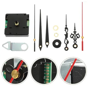 Relojes Accesorios Radio Kit de movimiento de reloj controlado Mecanismo de pared de bricolaje kits de piezas de reparación de motores inalámbricos
