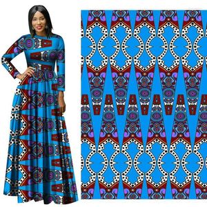 Tissu d'habillement imprimé en gros de tous les tissus de coton pour les vêtements africains par cour tissu d'impression de cire