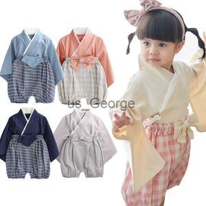 Ensembles de vêtements Bébé Vêtements Rétro Kimono Shorts Bébé Fille Vêtements À Manches Courtes Peignoir Nouveau-Né Bébé Kimonos Unisexe Playwear Tenues Ensembles J230630