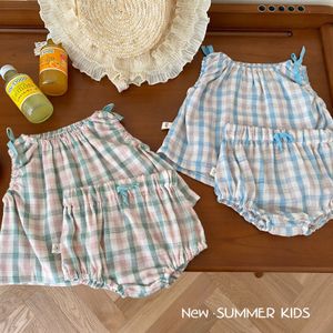 Ensembles de vêtements bébé mode robe d'été 0-2 ans été enfants porter bébé chaussures plates Shorts deux pièces vêtements pour enfants fille
