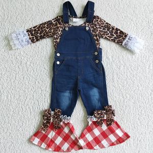 Conjuntos de ropa Ropa para niñas pequeñas Boutique Niños Jeans Monos Trajes Moda para niñas pequeñas Conjunto para niños al por mayor