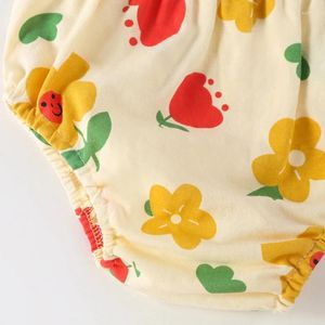 Conjuntos de ropa Bebé niña Trajes de verano Sin mangas Estampado floral Camisetas sin mangas Pantalones cortos Conjunto Ropa infantil