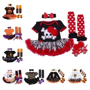 Conjuntos de ropa Halloween Baby Girls Dance Ball Vestidos de princesa Vestido Disfraces de cosplay Fiesta de niños Regalo de Navidad 220915