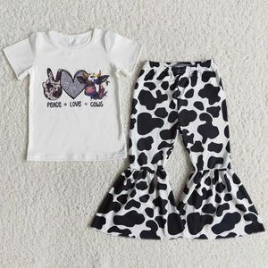 Vêtements Ensembles Kids Designer Vêtements Girls Bell Bott Bottom Tentig