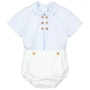 Vêtements de vêtements d'été garçons espagnols Boutique Baby vêtements de bébé