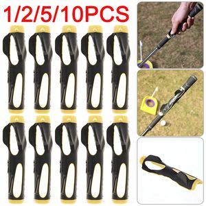 Club Grips Practice Guide Golf Swing Trainer Beginner Grip Alignment Golf Clubs Gesture Correct Wrist Training Aids Tools Golf Accessories 230325