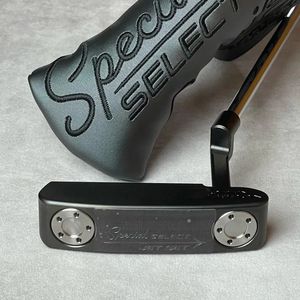 Limited Edition Jet Set Black Golf Putter - Special Select, 32-35 Inches with Matching Cover, Premium Quality