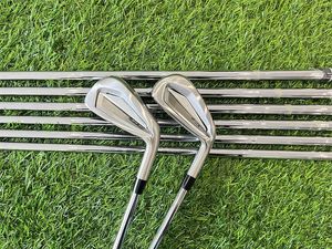 Arbres de Club 8 pièces Clubs de Golf JPX921 fers forgés ensemble de fer 4 9PG R S SR Flex acier Graphite arbre avec couvre-tête 230822