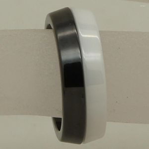 Cluster Rings Fashion Uniqueone Pc White Ring One Black Combined Hi-tech Scratch Proof Ceramic