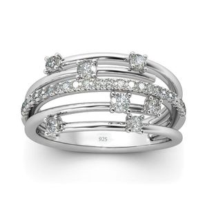 Anillos de racimo Szjinao Anillo de moda Banda de boda Sólido 925 Anillos de plata para mujeres Joyería Compromiso Regalo Dropship Proveedor 220922