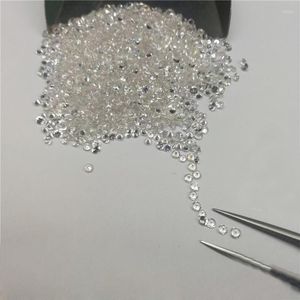 Bagues de grappe VANTJ diamant naturel pierre précieuse en vrac 3mm FG SI bonne coupe pour la vente en gros de bijoux fins